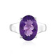 Sibirischer Amethyst-Silberring