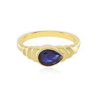 Blauer Madagaskar-Saphir-Silberring