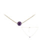 Amethyst-Silbercollier