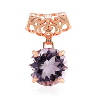 Bolivianischer Amethyst-Silberanhänger