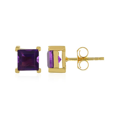 Amethyst-Silberohrringe