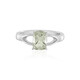 Grüner Amethyst-Silberring