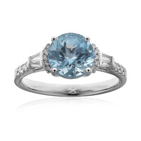 AAA-Brasilianischer Aquamarin-Goldring (CIRARI)