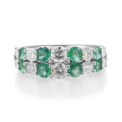 AAA-Sambia-Smaragd-Goldring (CIRARI)