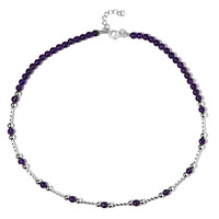 Amethyst-Silberhalskette