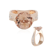 AAA-Pfirsich-Morganit-Goldring (de Melo)