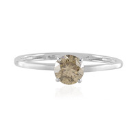 I2 Champagner-Diamant-Platinring