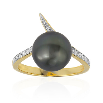 Tahitiperlen-Goldring (TPC)