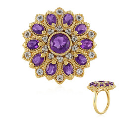 Amethyst-Silberring