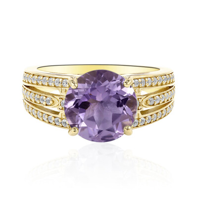 Bolivianischer Amethyst-Silberring