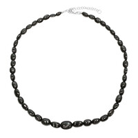 Indischer Stern-Diopsid-Silberhalskette