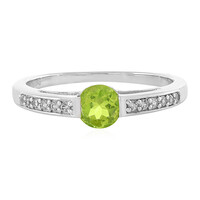 Peridot-Silberring
