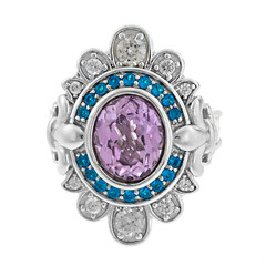 Kunzit-Silberring (Dallas Prince Designs)