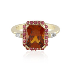 Hessonit-Granat-Goldring (Adela Gold)