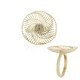 I2 Champagner-Brillant-Goldring (Ornaments by de Melo)
