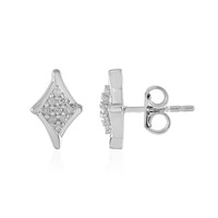 I2 (I) Diamant-Silberohrringe