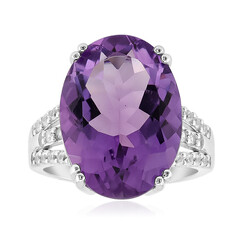 Amethyst-Silberring