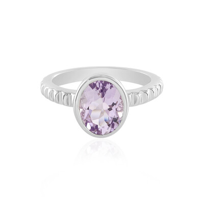 Lavendel-Amethyst-Silberring