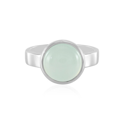 Aqua-Chalzedon-Silberring