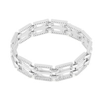 Zirkon-Silberarmband (Remy Rotenier)