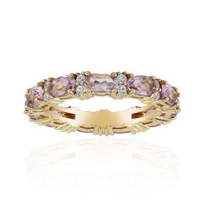 Bolivianischer Amethyst-Silberring