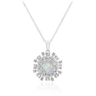 Welo-Opal-Silberhalskette