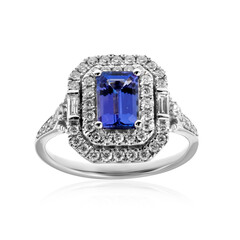AAA-Tansanit-Goldring (CIRARI)