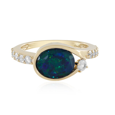 Mezezo-Opal-Goldring (de Melo)