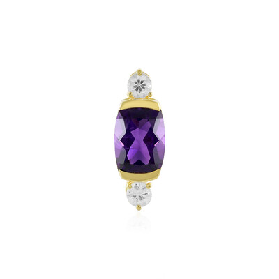 Sibirischer Amethyst-Silberanhänger