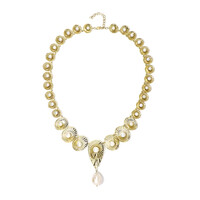 Süßwasserzuchtperlen-Goldcollier (Ornaments by de Melo)