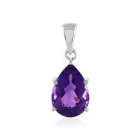 Marokkanischer Amethyst-Silberanhänger