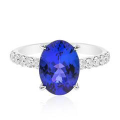 AAA-Tansanit-Goldring (CIRARI)