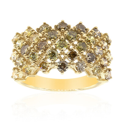 SI2 Fancy-Brillant-Goldring (CIRARI)