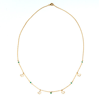 AAA-Sambia-Smaragd-Goldcollier (de Melo)