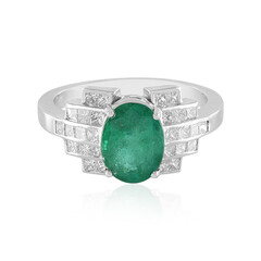 Sambia-Smaragd-Goldring