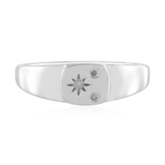 I2 (I) Diamant-Silberring