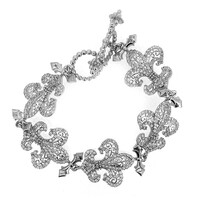 Zirkon-Silberarmband (Dallas Prince Designs)