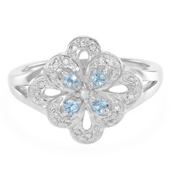 Santa Maria-Aquamarin-Goldring