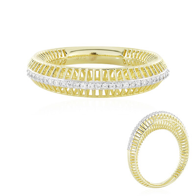 Zirkon-Goldring (Ornaments by de Melo)