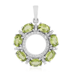 Peridot-Silberanhänger