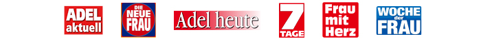 Adel Aktuell, Die Neue Frau, Adel Heute, 7 Tage, Frau mit Herz, Woche der Frau