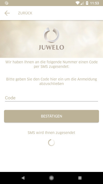 Juwelo App Schritt 2