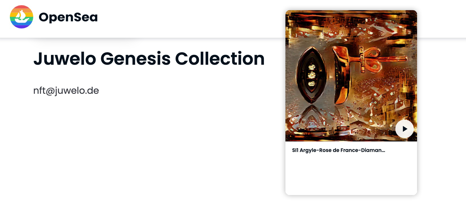 Juwelo Genesis-Collection
