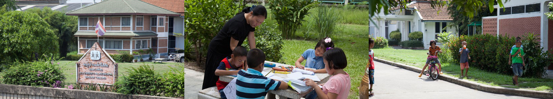 Das SOS-Kinderdorf in Bangpoo Thailand