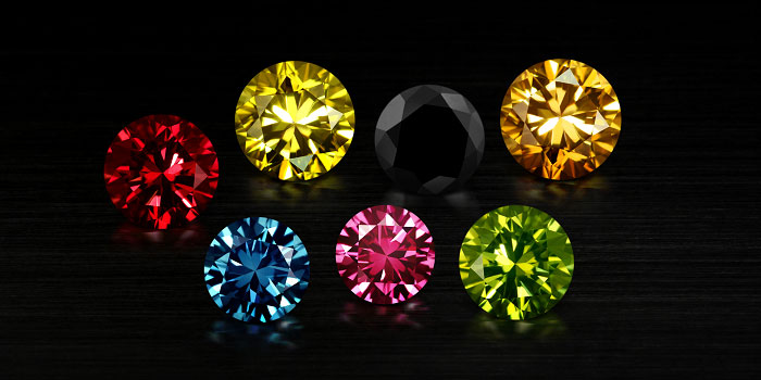 Farbige Diamanten